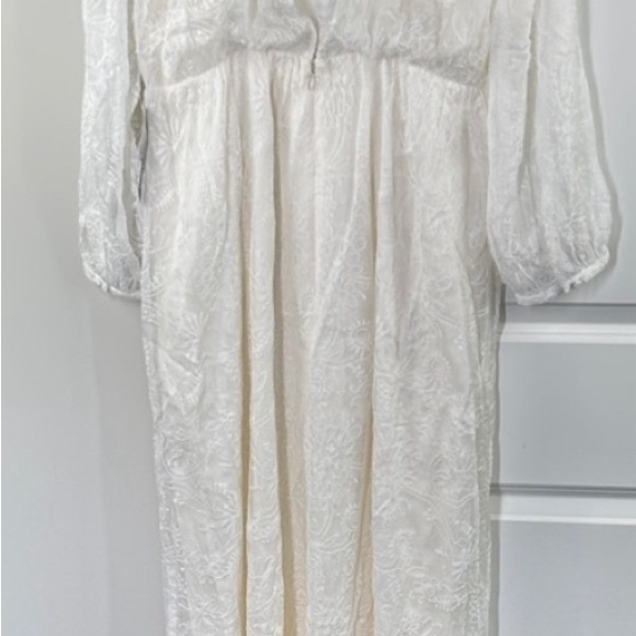NWT ModCloth XL “Just the beginning” White Lace Maxi Wedding Bridal Dress - Picture 7 of 10
